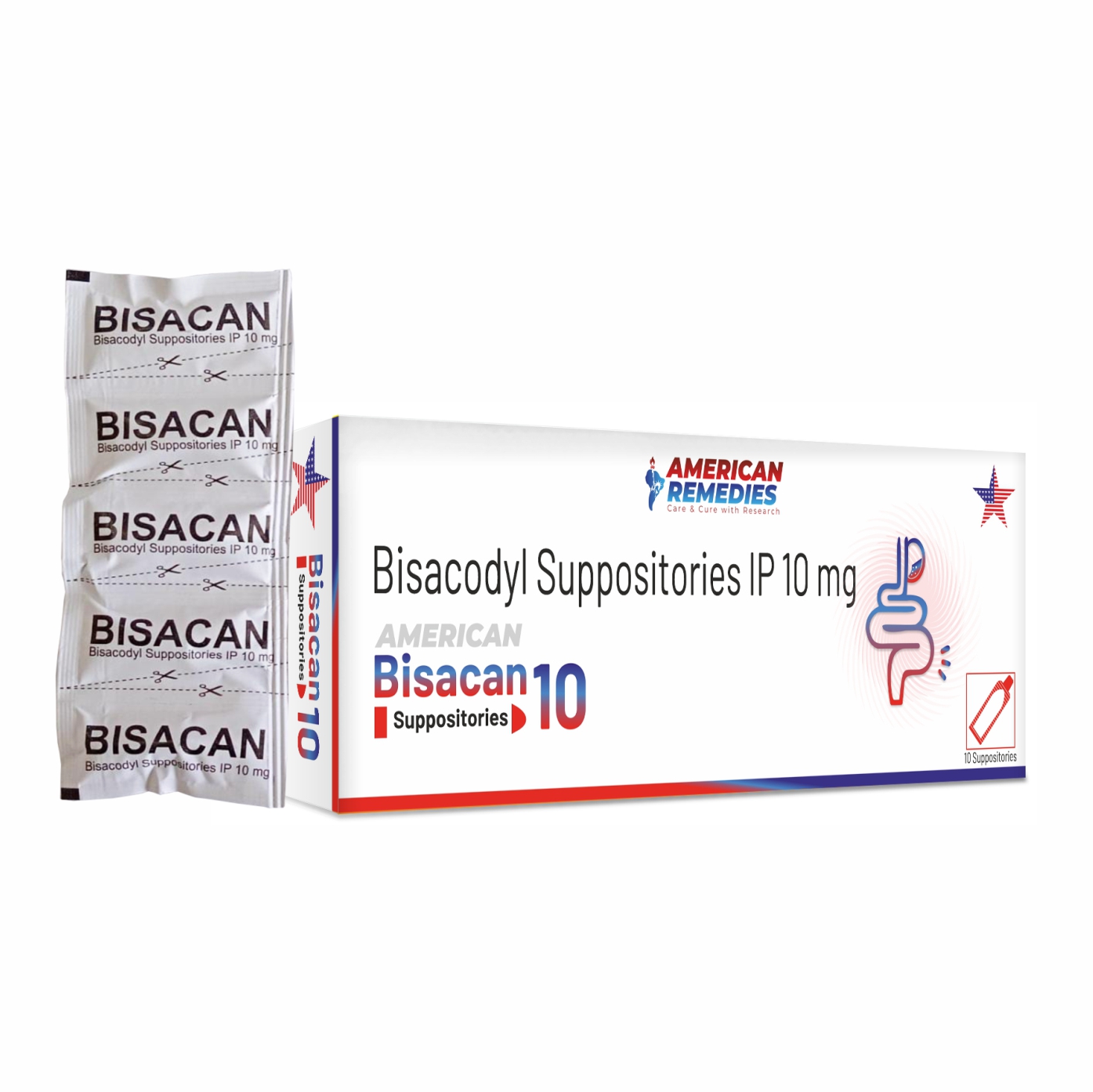 Bisacan 10 Suppositories