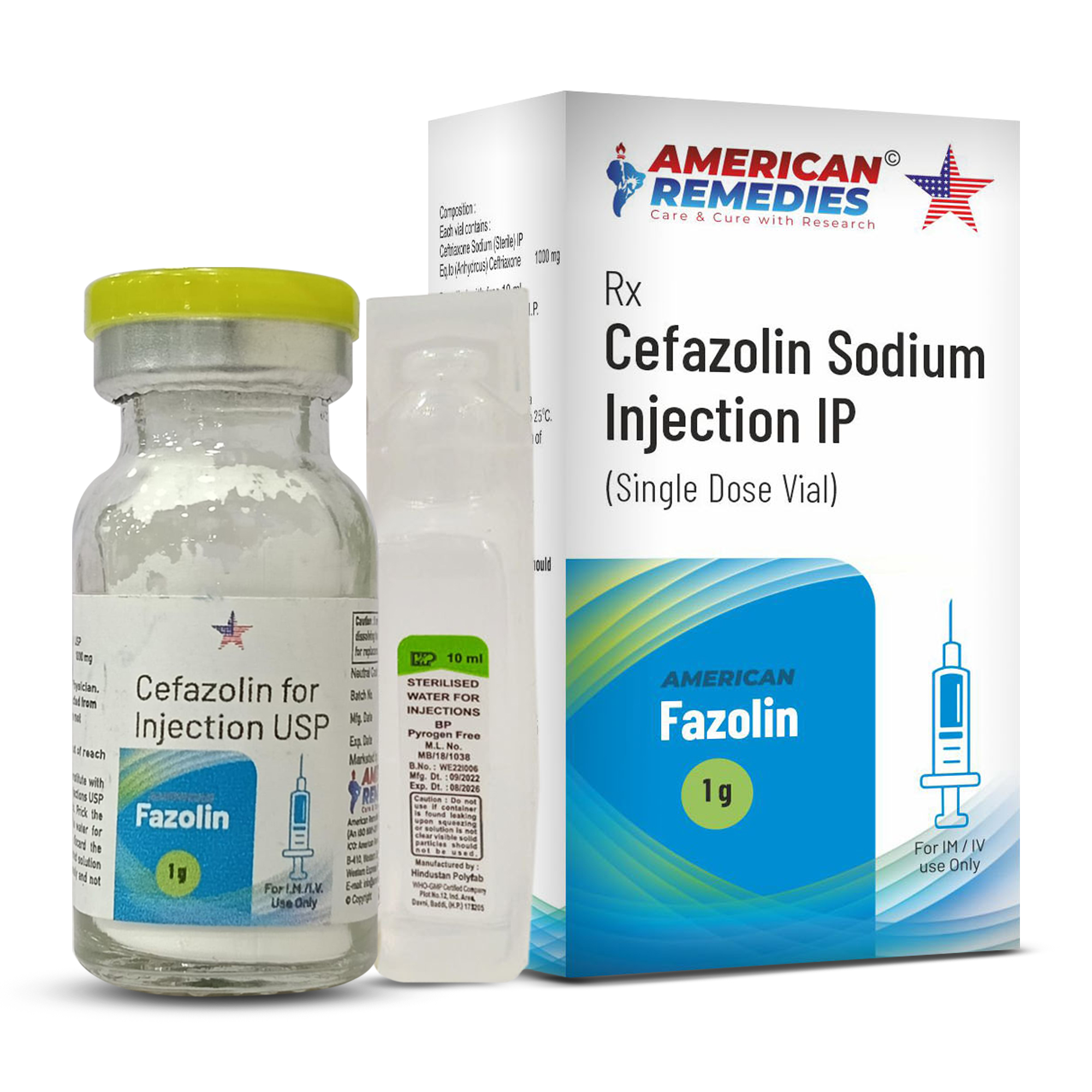 Fazolin 1 g Injection