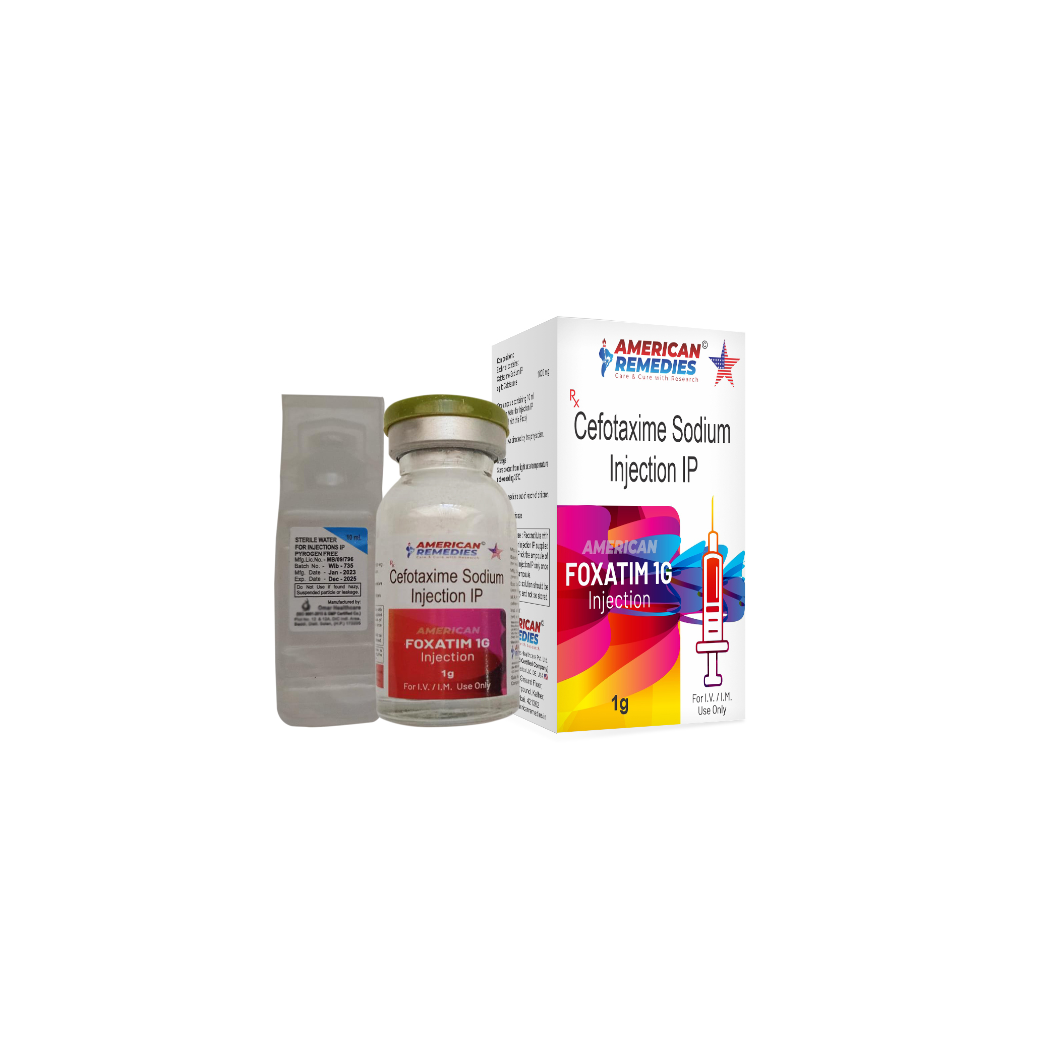 Foxatim 1G Injection