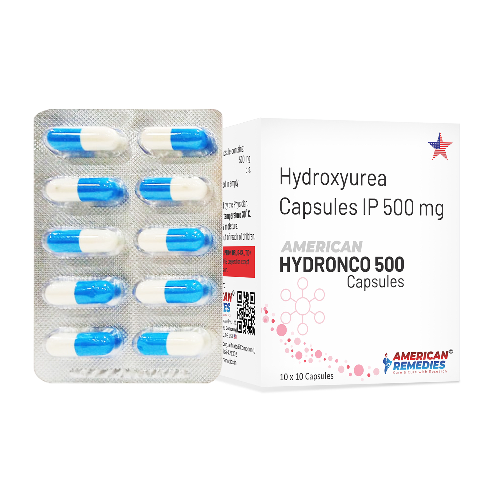 Hydronco 500 Capsules (B/P)