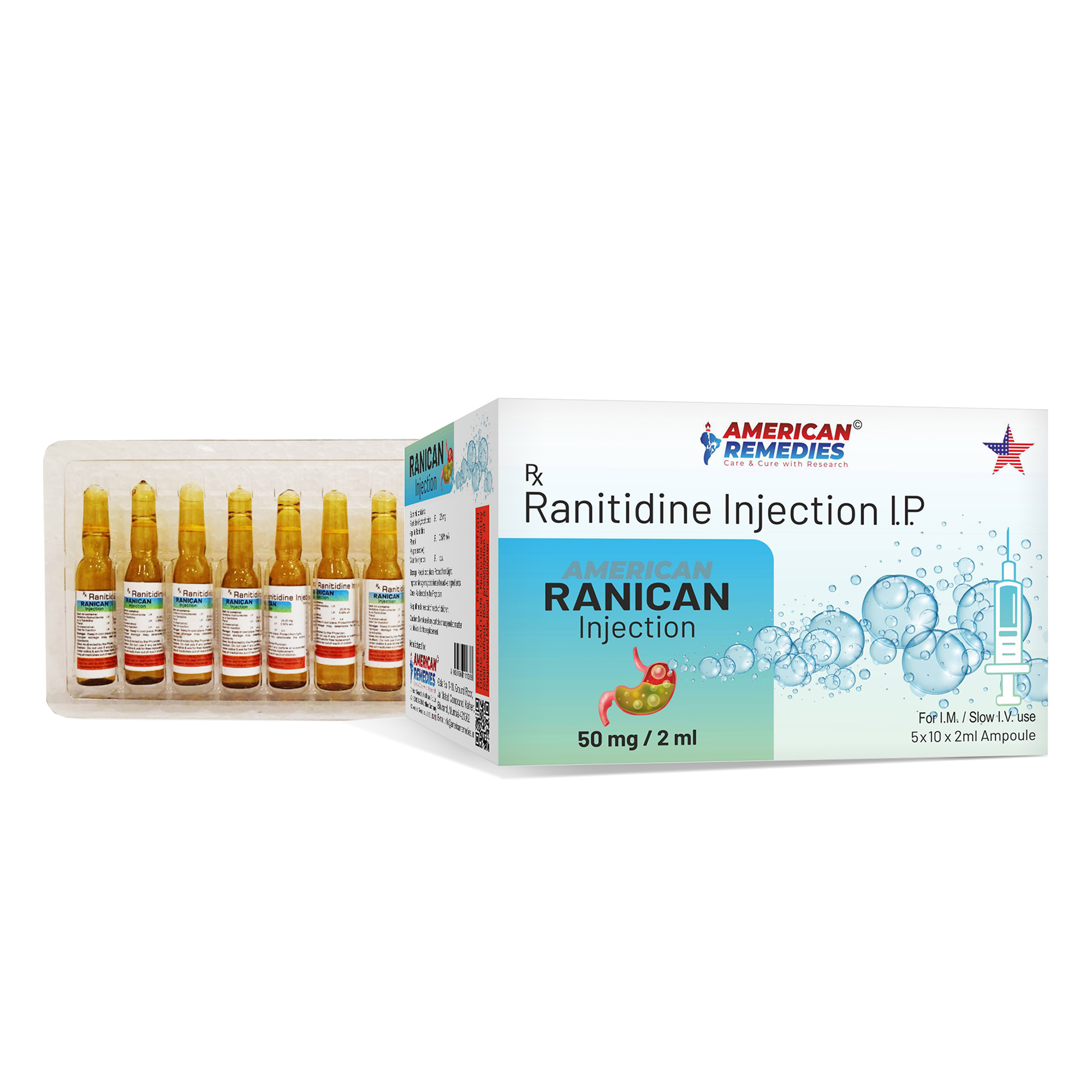 Ranican 50 mg Injection