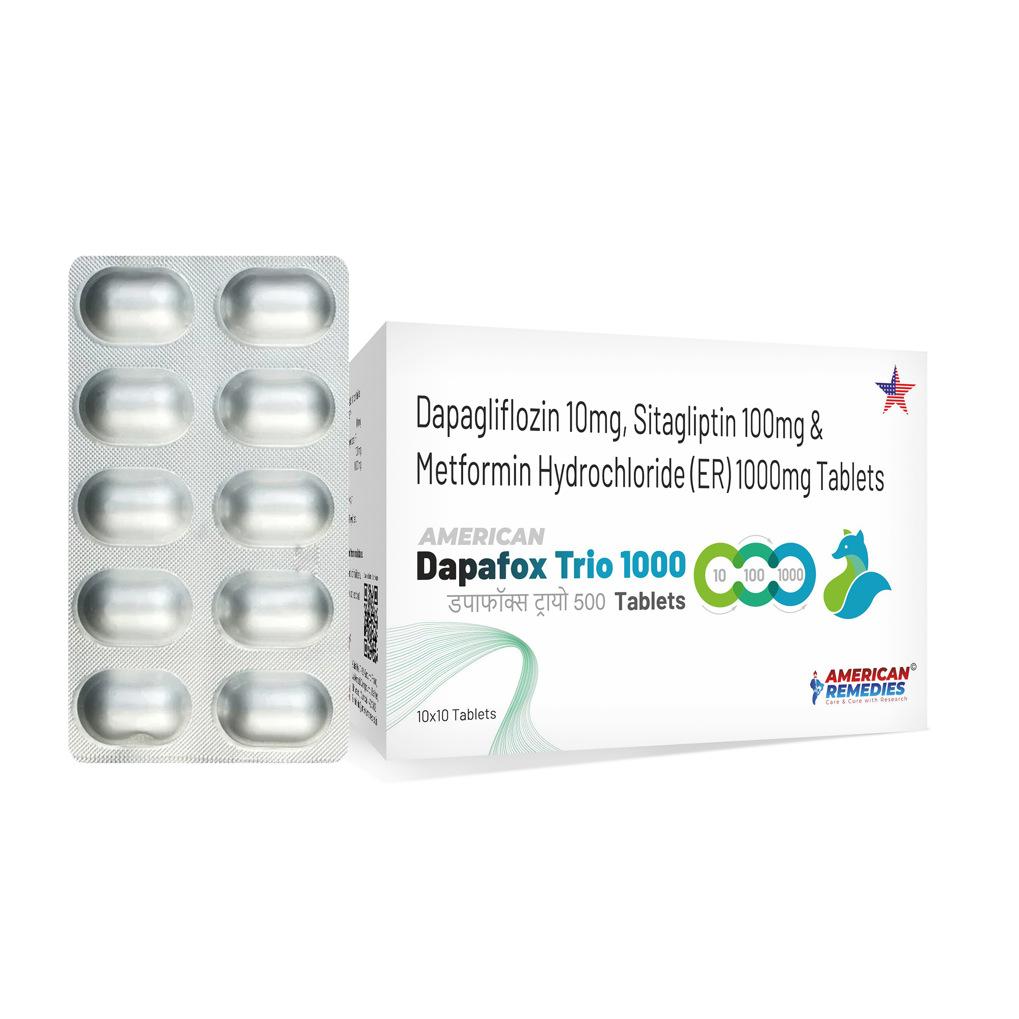Dapafox Trio 1000 Tablets