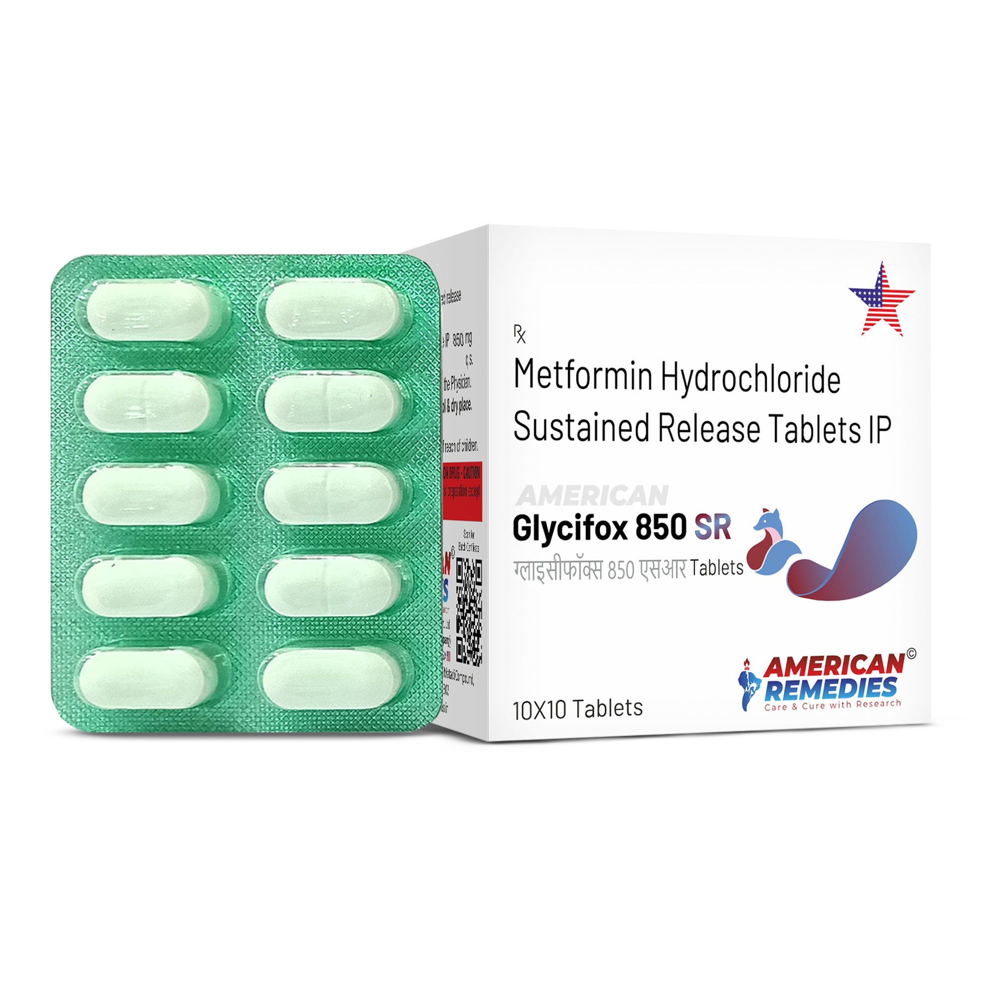 Glycifox 850 SR Tablets