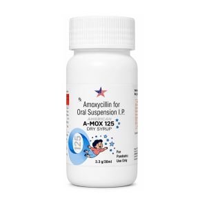 A-MOX 125 DRY SYRUP 3.3g/30ml